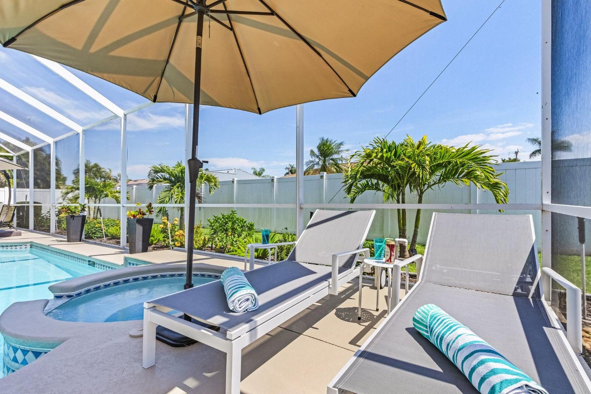 Villa-Haze, Lots Of Privacy, Solar & Electric Heated Pool And Spa เคปคอรัล ภายนอก รูปภาพ