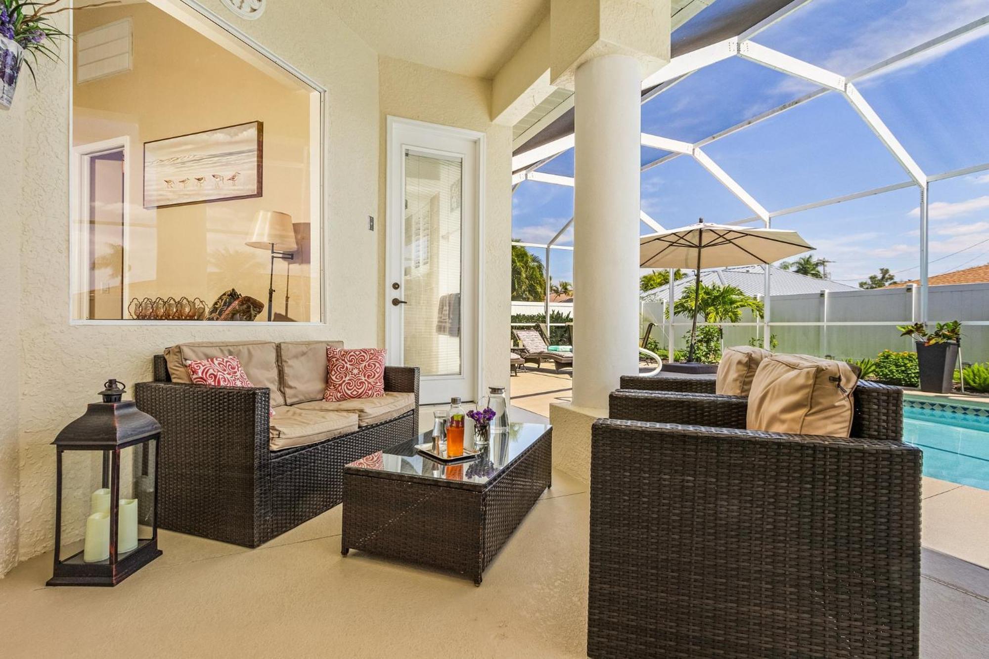 Villa-Haze, Lots Of Privacy, Solar & Electric Heated Pool And Spa เคปคอรัล ภายนอก รูปภาพ